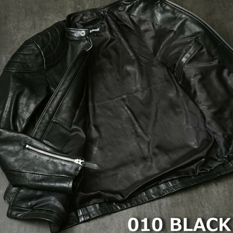 Schott ショット #7825150003 パデット シングルライダースジャケット