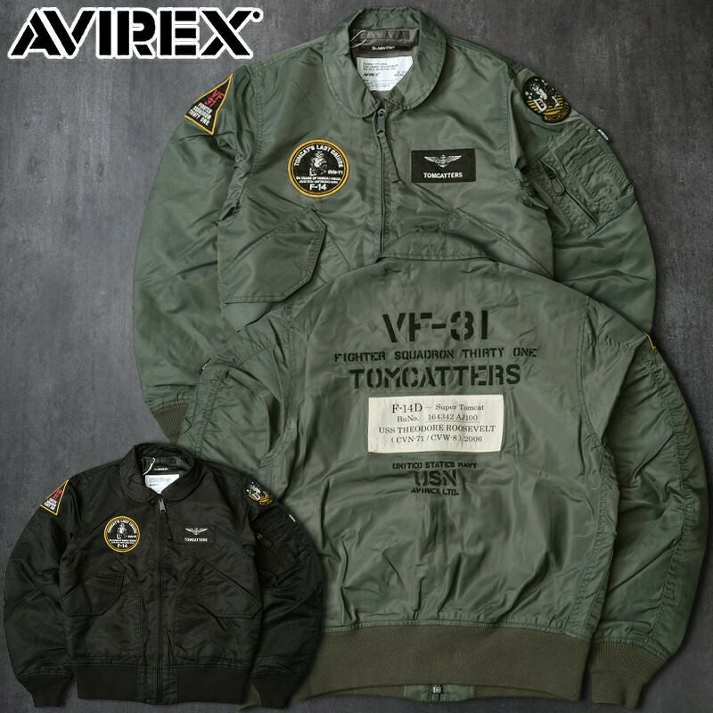 AVIREX アビレックス #7835152005 ウォッシュド CWU-36P フライト