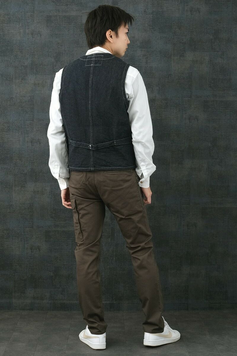 SUGARCANE シュガーケーン #SC15702 11oz. ブルーデニム ワークベスト