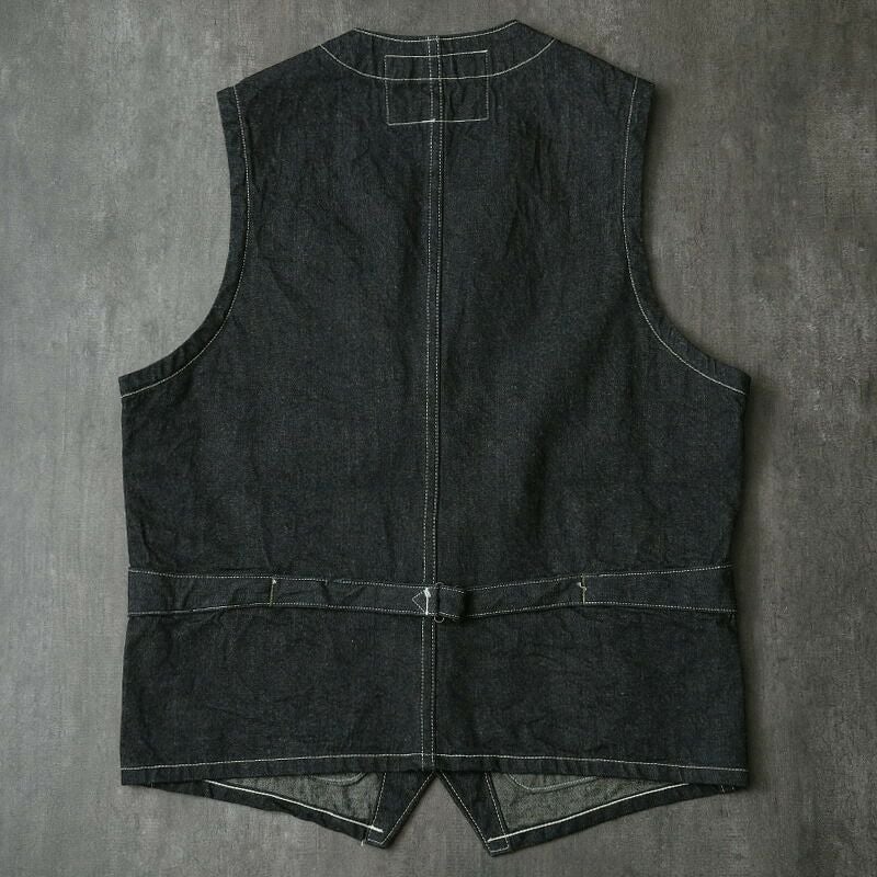 SUGARCANE シュガーケーン #SC15702 11oz. ブルーデニム ワークベスト