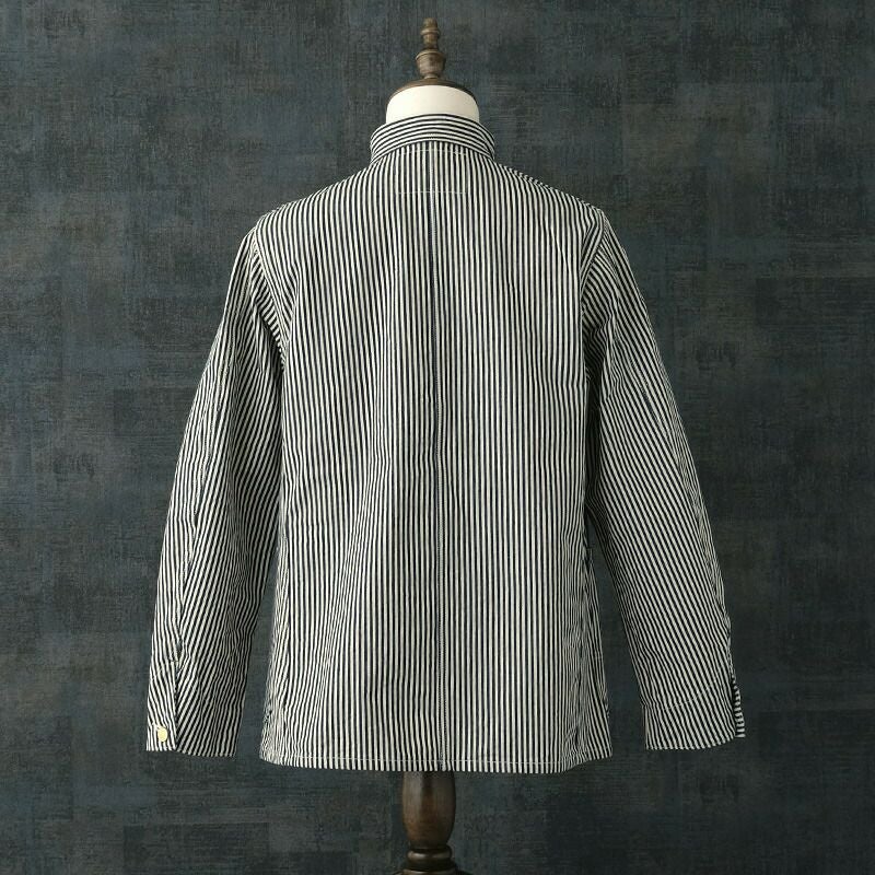 SUGARCANE シュガーケーン #SC15656 11oz. ヒッコリーストライプ