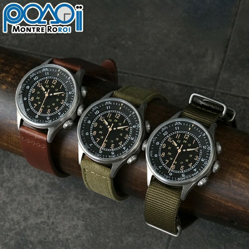 MONTRE ROROI モントルロロイ TYPE A-15 エラプスタイム A15 ウォッチ