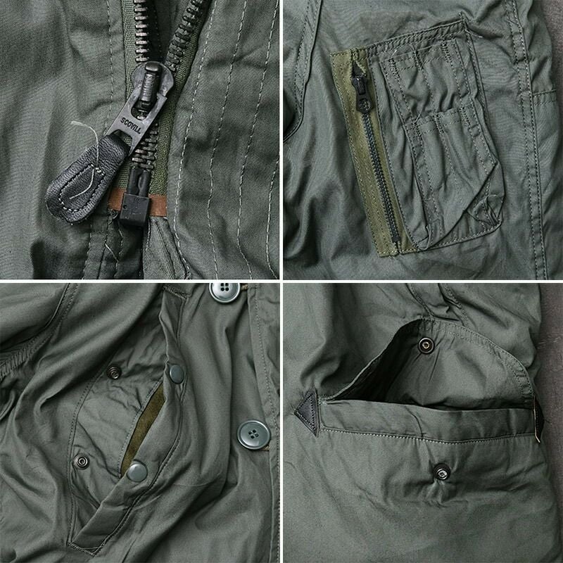 K*読様 80s 米軍 実物 N3B ミリタリー フライトジャケット M MILITARY（ミリタリー） 希少 実物 USED 米軍 N-3B フライトジャケット