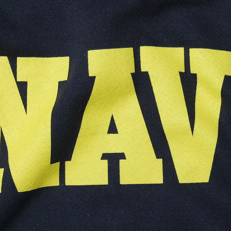 米軍 U.S.NAVY スウェットパーカー ネイビー NAVYロゴ SOFFE製 デッド