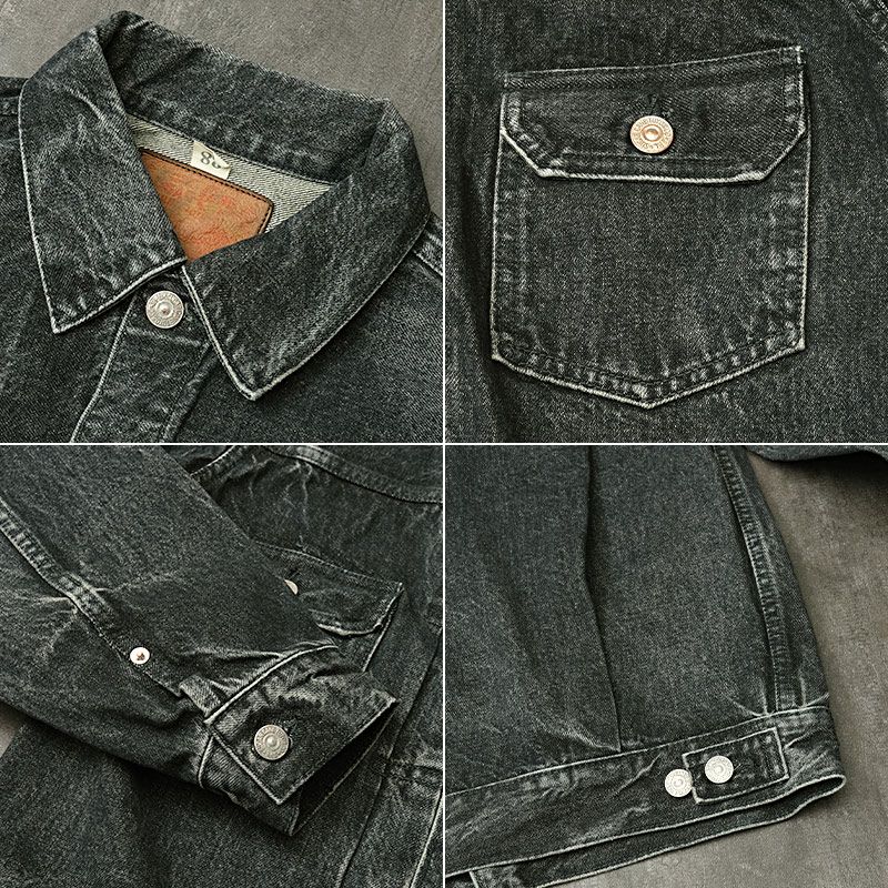 SUGARCANE シュガーケーン #SC15650H 14.25oz. ブラックデニム
