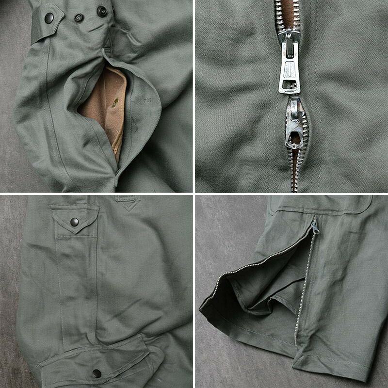 ミリタリー つなぎ カバーオール イタリア軍 MILITARY（ミリタリー） 実物 新品 デッドストック イタリア軍