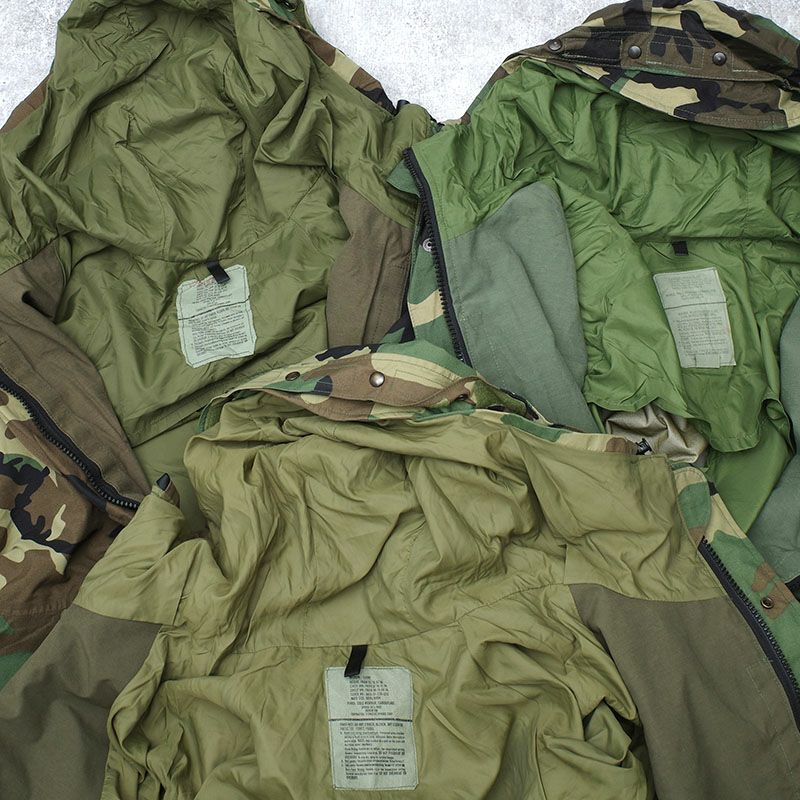 米軍 ECWCS パーカー GEN1 後期型 ウッドランド USED ZJP536UN