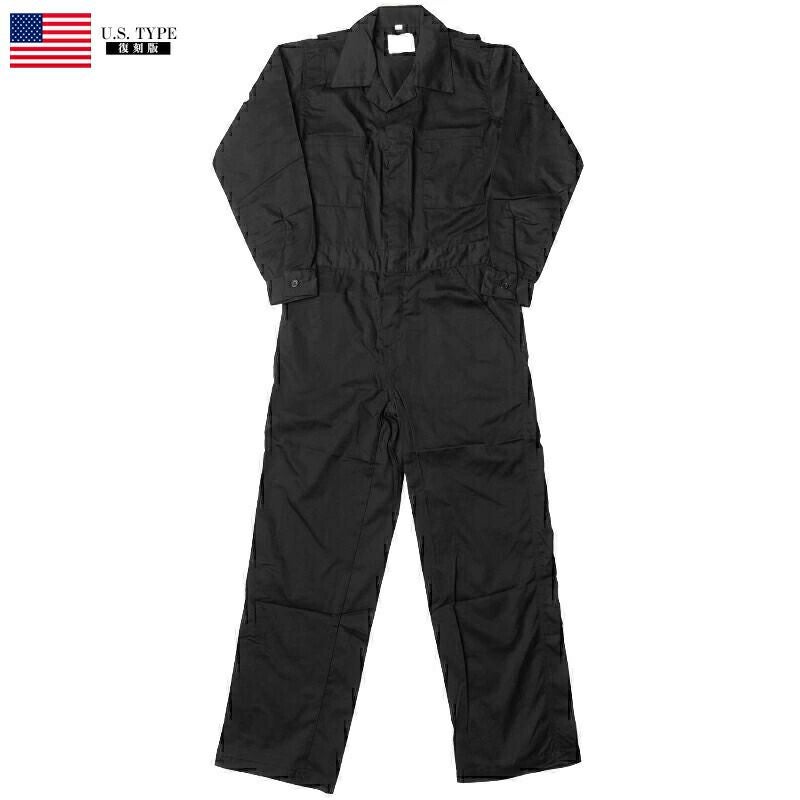 米軍タイプ ワーカーカバーオール 新品 #CC001YN メンズ つなぎ ワーク