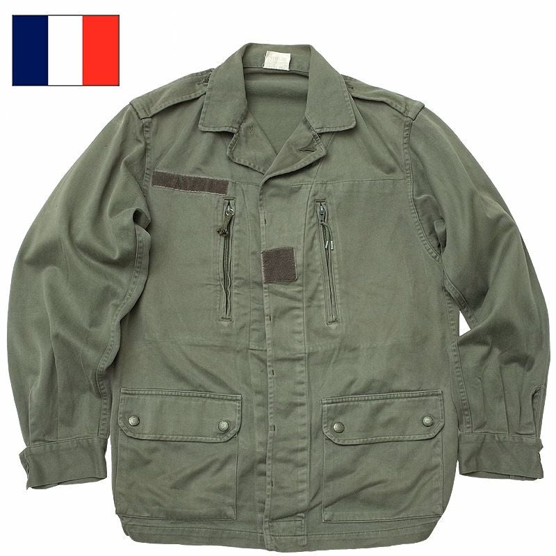 フランス軍 F-2ジャケット USED JJ004UN ミリタリージャケット 【OD
