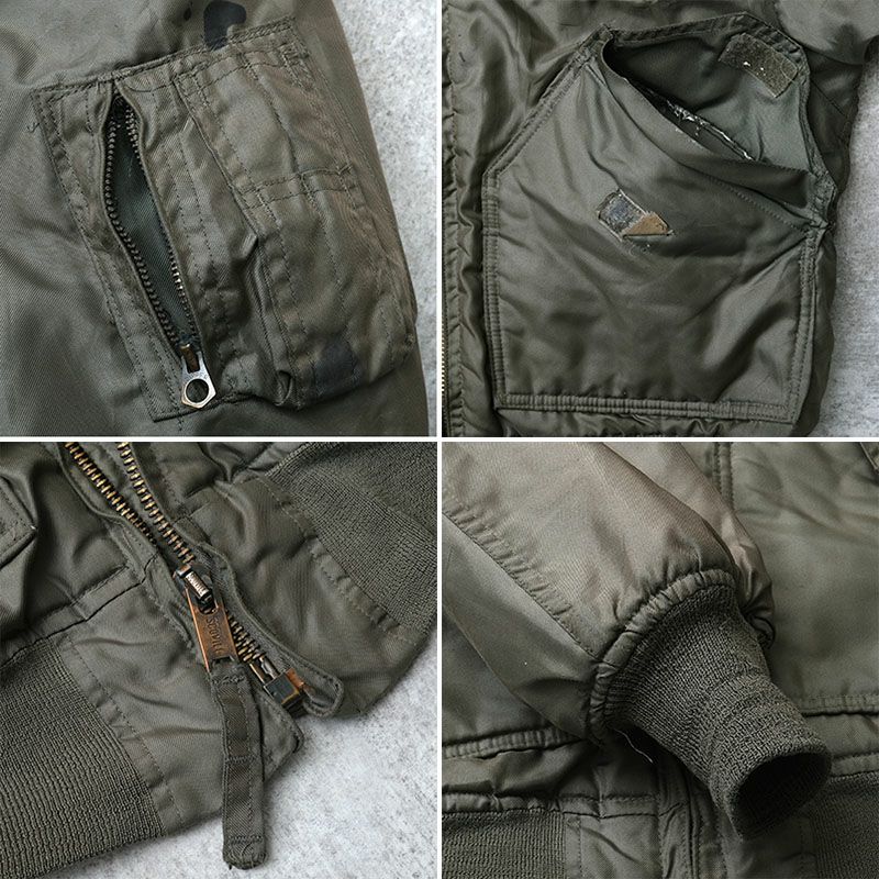 米軍 CWU-45/P フライトジャケット USED ZJJ573UN アメリカ軍 GI US