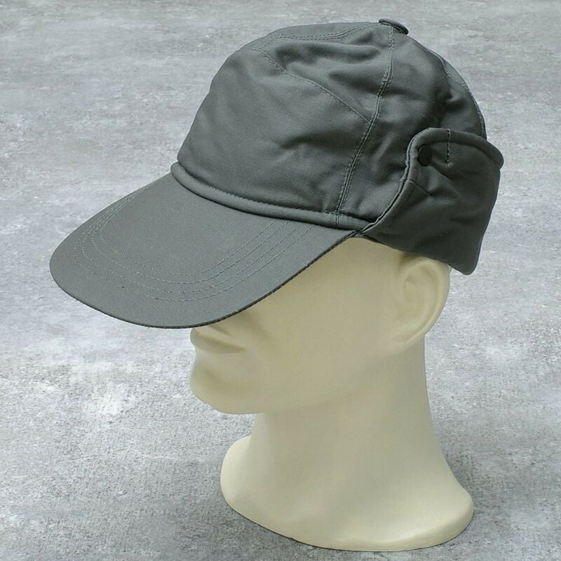イタリア軍 MM ワークキャップ グレー デッドストック HC087NN 海軍