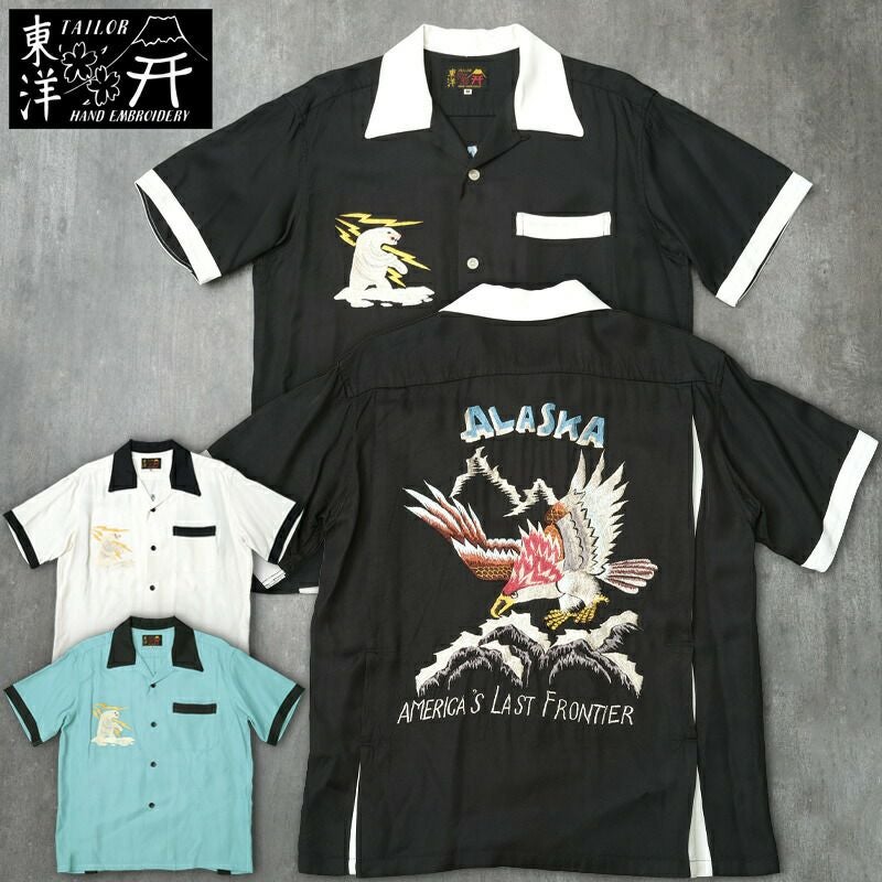 TAILORTOYO テーラー東洋 #TT39507 半袖 スカシャツ『ALASKAN EAGLE