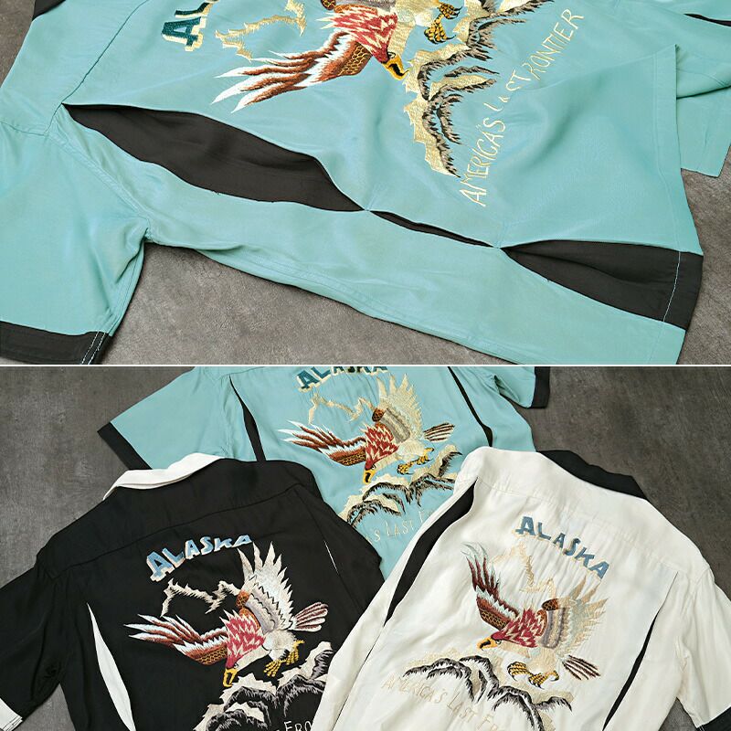 TAILORTOYO テーラー東洋 #TT39507 半袖 スカシャツ『ALASKAN EAGLE
