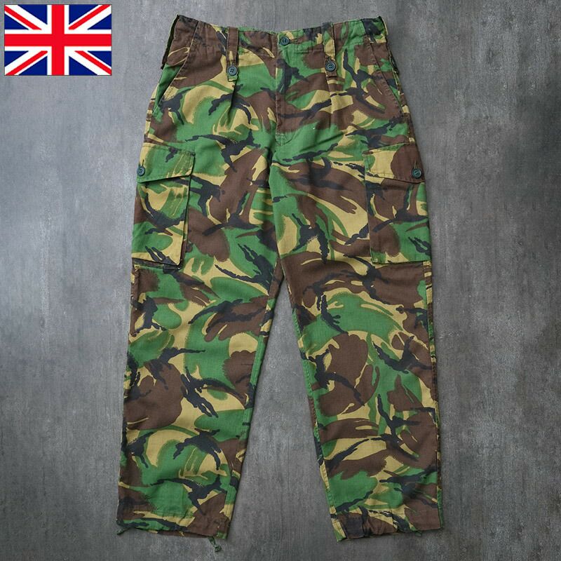 イギリス軍 トロピカル コンバットパンツ DPMカモ USED PP026UN 英国