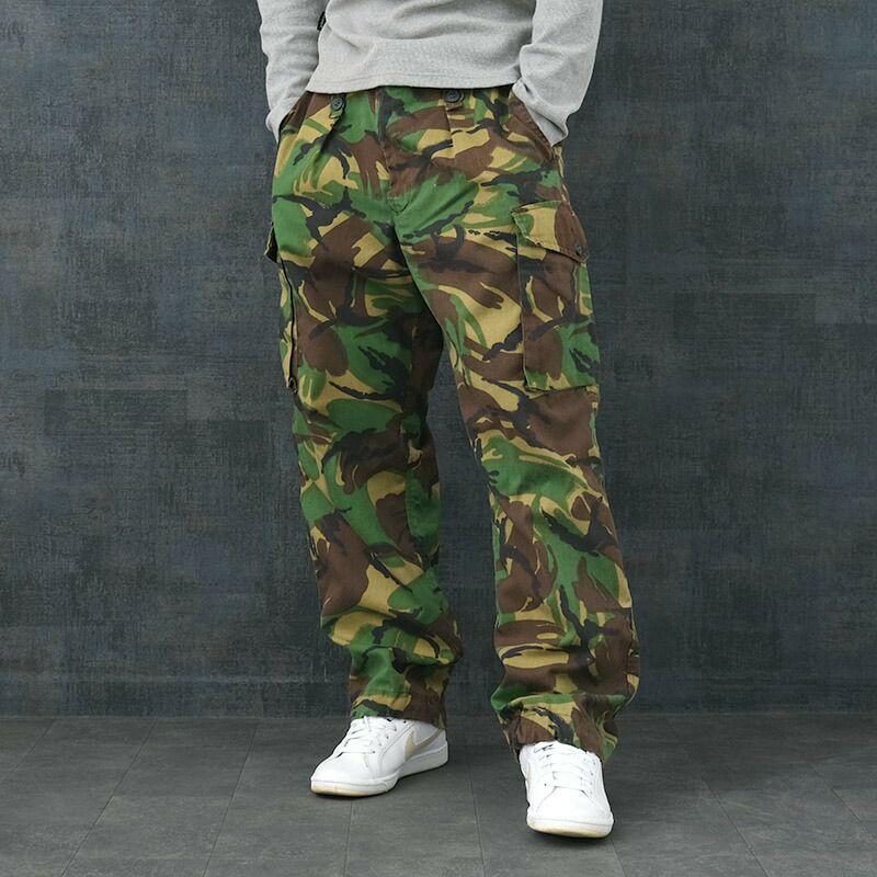 イギリス軍 トロピカル コンバットパンツ DPMカモ USED PP026UN