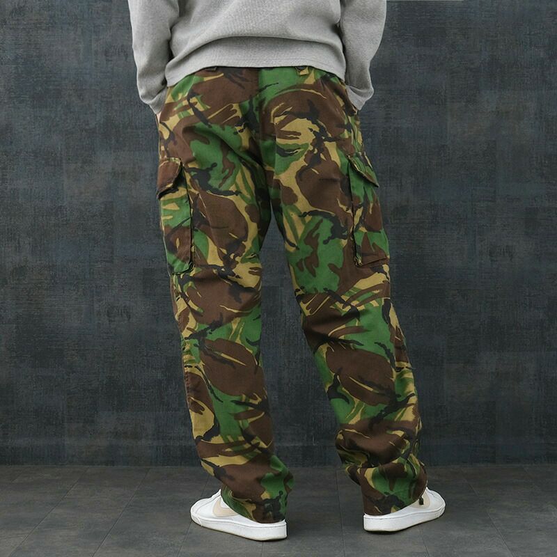 イギリス軍 トロピカル コンバットパンツ DPMカモ USED PP026UN 英国