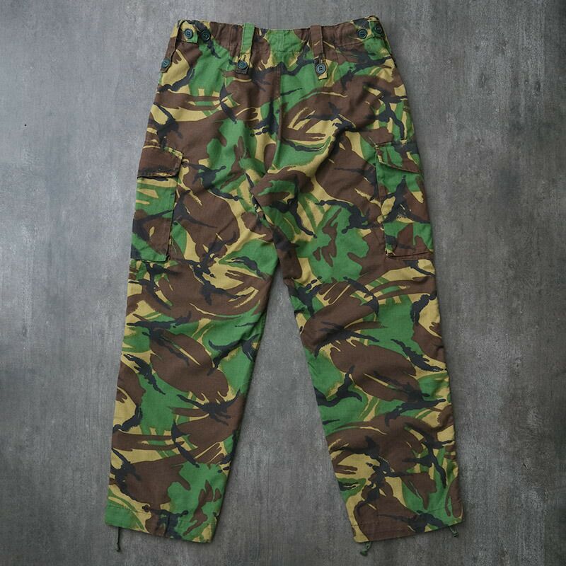 イギリス軍 トロピカル コンバットパンツ DPMカモ USED PP026UN 英国