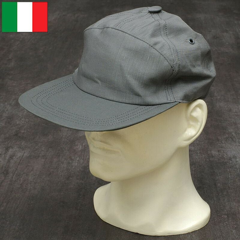 NUMBER (N)INE ワークキャップ グレー メール便可 イタリア軍 MM ワークキャップ サマー グレー デッド