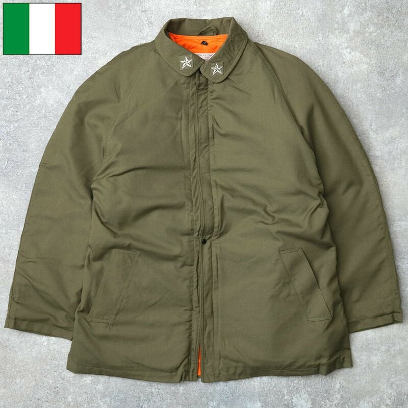 イタリア軍 AMI ショートコート ライナー付き オリーブ デッドストック