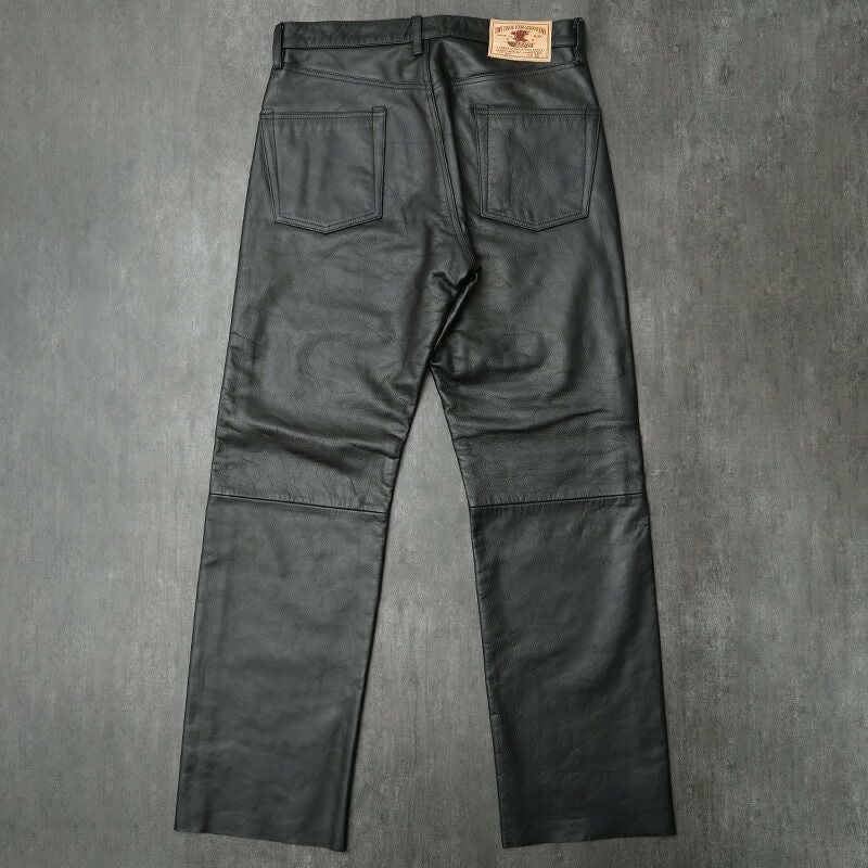 Schott ショット #7825915002 LOT.025 レザーパンツ メンズ 男性 黒