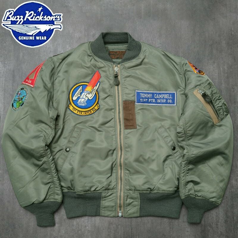 MA-1フライトジャケット・米軍実物＆ALPHAやBUZZのミリカジアウター