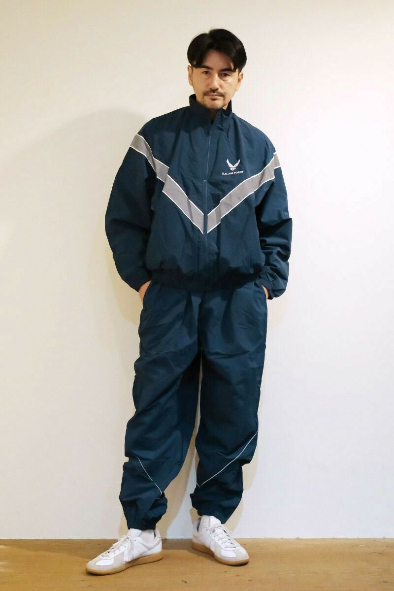 米軍タイプ AIR FORCE PTU ウィンドブレーカー #JJ387YNエアフォース 