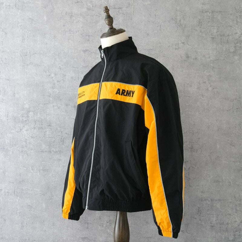 米軍タイプ ナイロン装備 YMCLKY 米軍タイプ ARMY ジャージパンツ PP477YN ブラック メンズ
