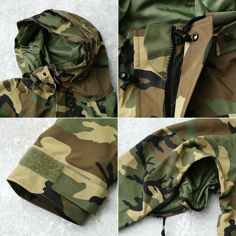 米軍タイプ 2025 ECWCS GEN1 コンバットジャケットパーカー #JP124YN 