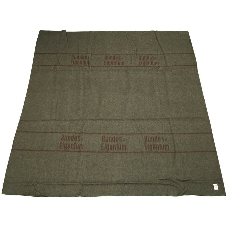 ドイツ軍 60s ウールブランケット 200×210cm デッドストック EE895NN