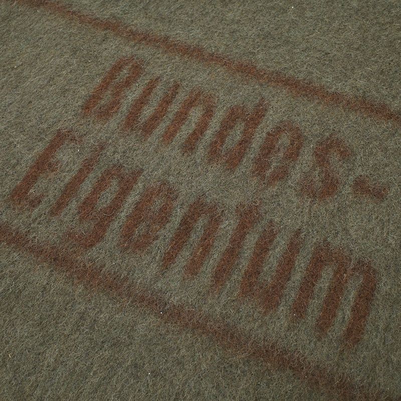 ドイツ軍 60s ウールブランケット 200×210cm デッドストック EE895NN