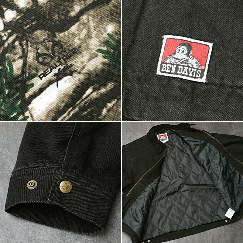 BEN DAVIS ベンデイビス #T-25780007 ジップフロント トラッカー