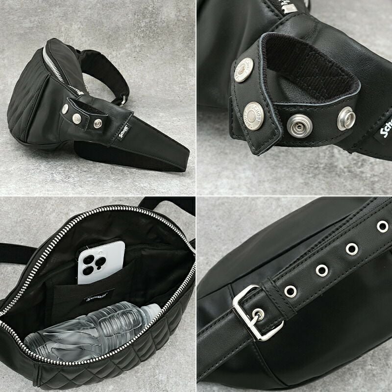 Schott ショット #7825976008 パデッド ボディバッグ ショルダーバッグ
