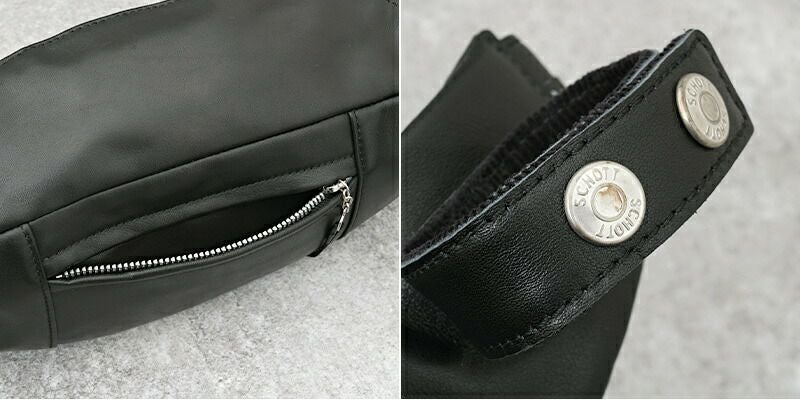 Schott ショット #7825976008 パデッド ボディバッグ ショルダーバッグ