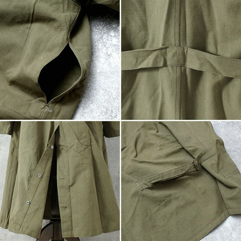 フランス軍 M-35 モーターサイクルコート デッドストック JC005UN WW2 