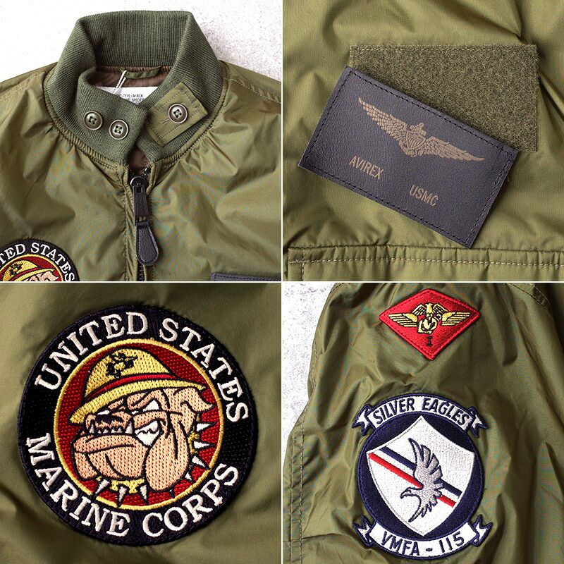 AVIREX アビレックス #7835252013 USMC ライトWEPジャケット