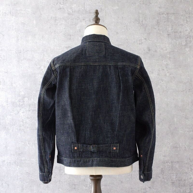 13.5oz デニムジャケット 大戦モデル #JJ389YNブルー ブラック 13.5