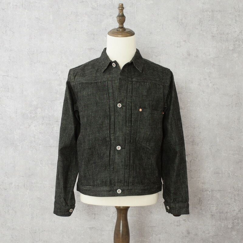 13.5oz デニムジャケット 大戦モデル #JJ389YNブルー ブラック 13.5