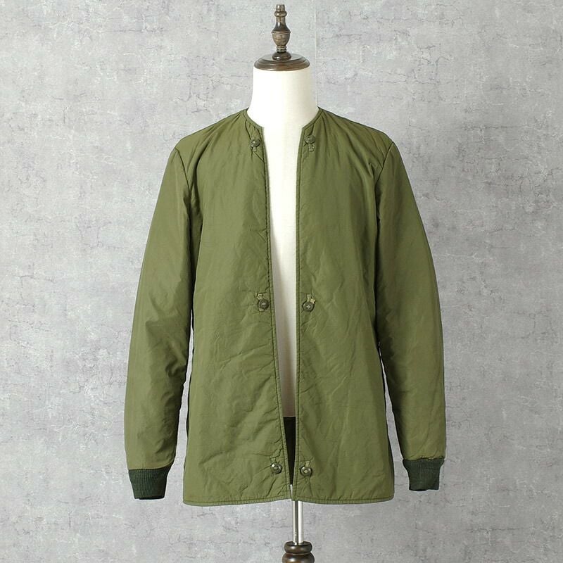 カナダ軍 MK2 コンバット ライナージャケット オリーブ USED JJ412UN
