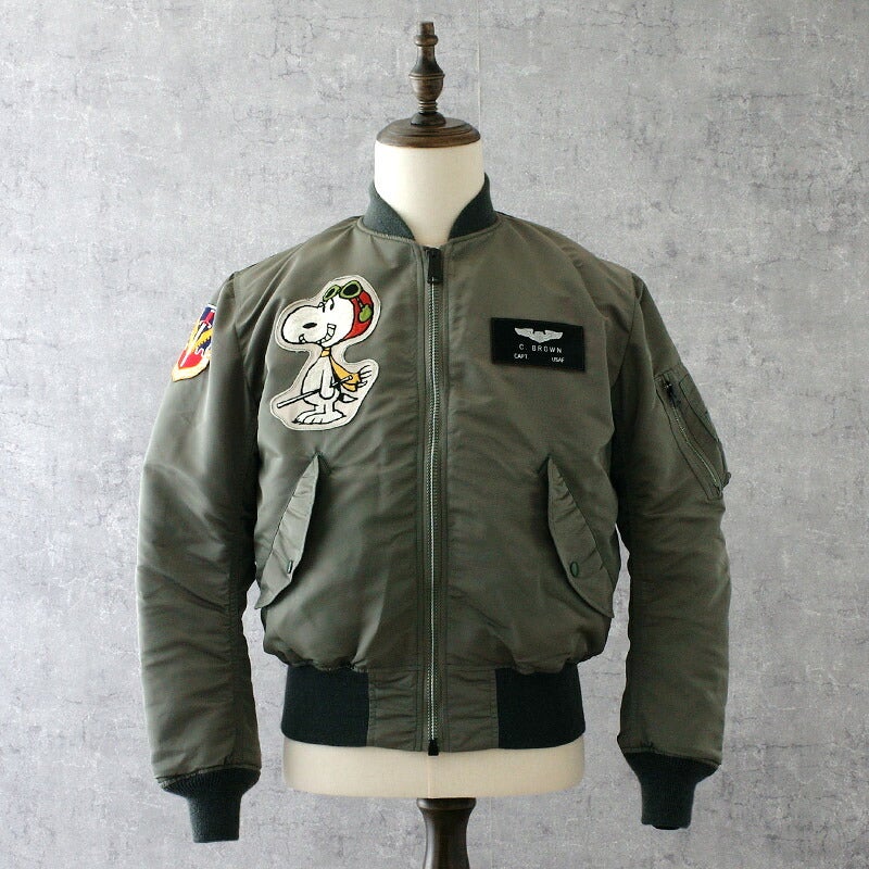 TOYSMcCOY トイズマッコイ×SNOOPYスヌーピー #TMJ2523 MA-1 フライト 