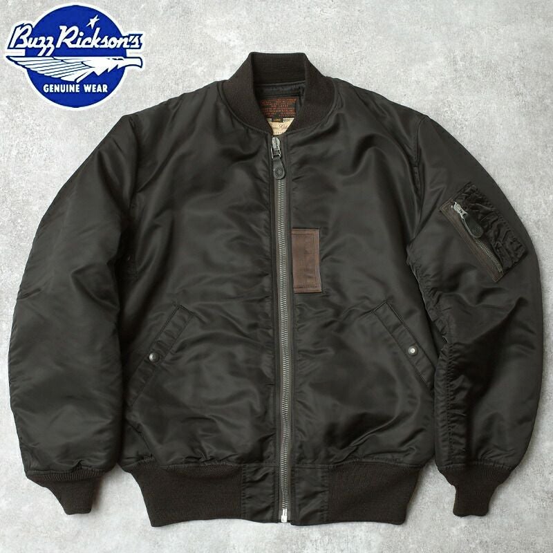 黒*げ様 Buzz Rickson’s バズリクソンズ フライトジャケット B1 楽天市場】BUZZ RICKSON'S バズリクソンズ #BR15625 ブラック L-2B