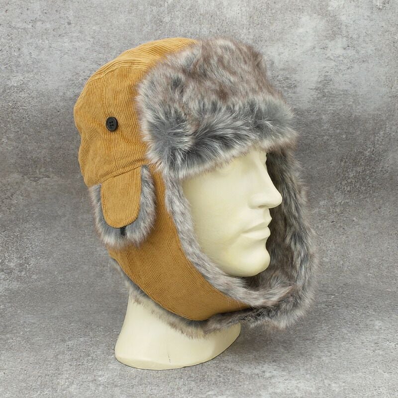 NEWERA ニューエラ トラッパー コーデュロイフライトキャップ