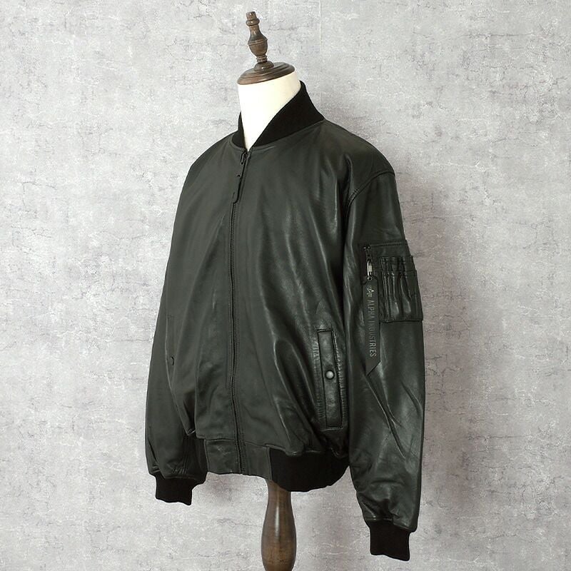 ALPHA MA-1 フライトジャケット L ALPHA INDUSTRIES INC. MA-1 JAPAN SPEC 20004 : ミリタリーショップ