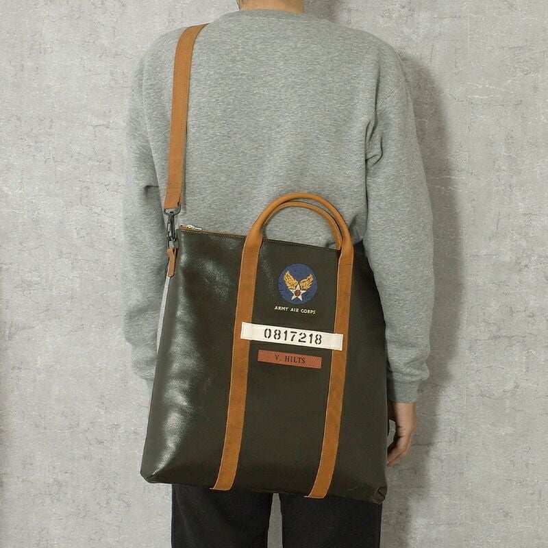 TOYSMcCOY トイズマッコイ#TMA2521 レザー ヘルメット バッグ『V.HILTS