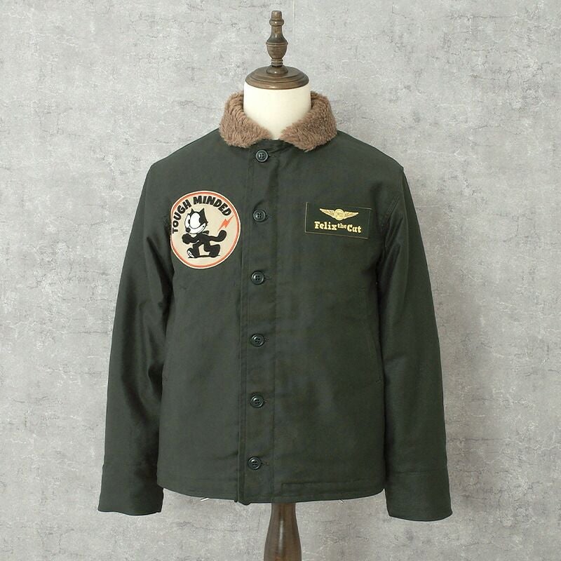 TOYSMcCOY トイズマッコイ #TMJ2522 N-1 デッキ ジャケット FELIX THE 