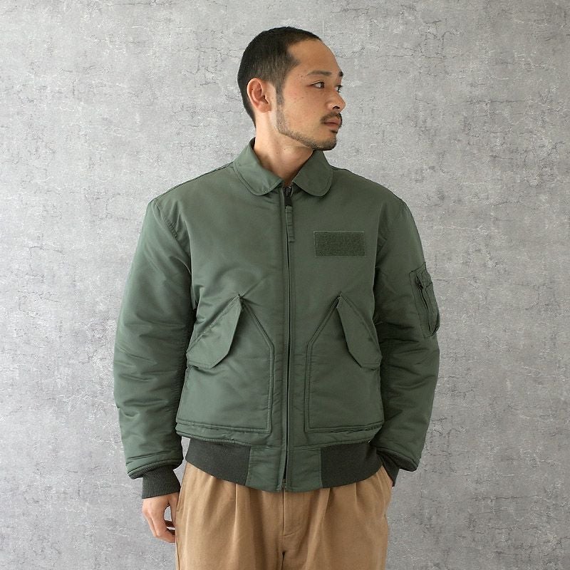 米軍タイプ CWU-45/P MIL-J-83388B フライトジャケット JJ406YN 