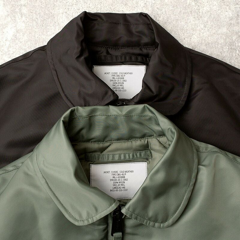 米軍タイプ CWU-45/P MIL-J-83388B フライトジャケット #JJ406YN