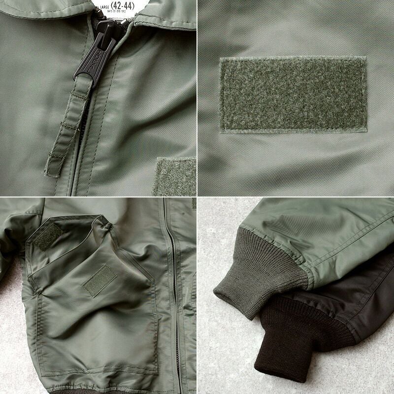 米軍タイプ CWU-36/P MIL-J-83382B フライトジャケット JJ407YN
