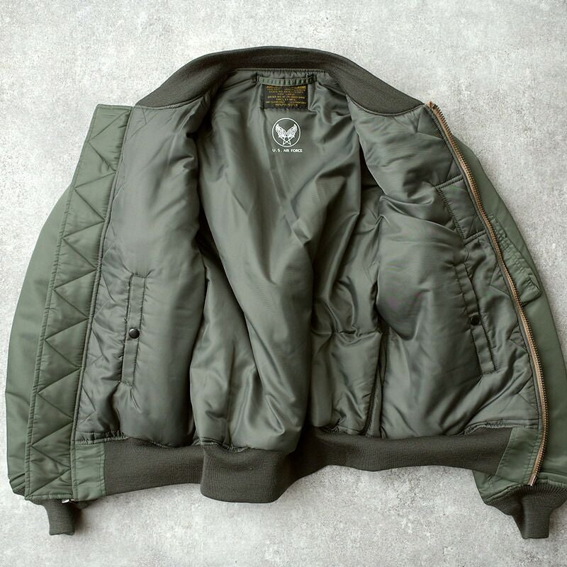 ma-1 フライトジャケット 90s ミリタリージャケット 米軍タイプ MA-1 MIL-J-8279 フライトジャケット JJ403YN アメリカ軍