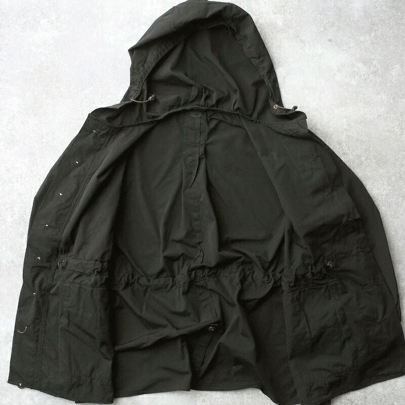 スウェーデン軍 M-62 スノーカモパーカー 黒染め USED JP070UDM62