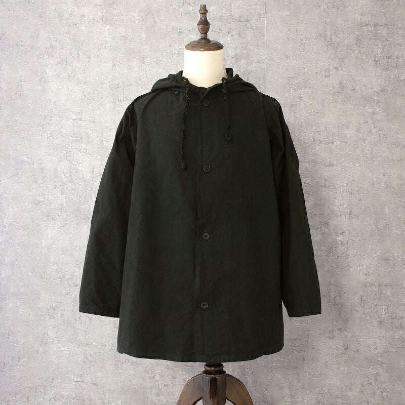 スウェーデン軍 M40 スノーカモパーカー 黒染め USED JP120UD SWD M-40